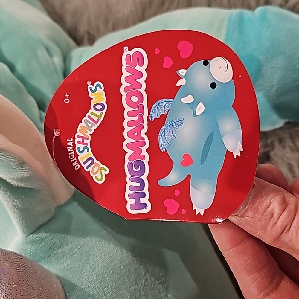 Squishmallows Hugmallows Miles the Dragon - Picture 5 of 7